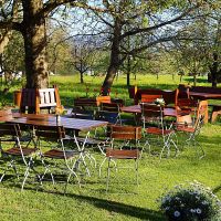 biergarten in oberwälden im kreis göppingen